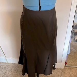 Women’s Brown Kick Skirt by Covington.